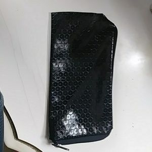 Black coin purse